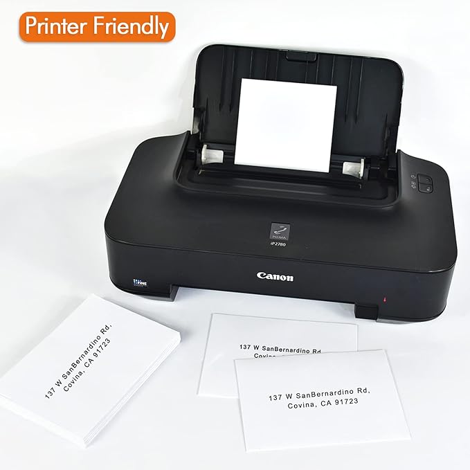 A7 Printable White Envelopes 5x7 100 Pack Quick Self Seal, - Image 5