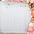 ShiDianYi Sequin Backdrop Curtain 8FTx10FT-White-Shimmer Sequins Fabric by ShiDianYi
