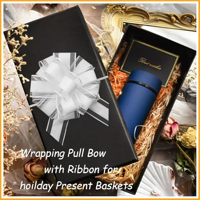 6 Pieces Large Pull Bows, 6 inches, Bow - Image 6
