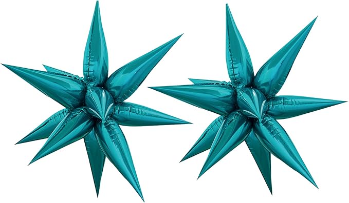 Tellpet Star Balloons Starburst Spike Shaped Balloon by Tellpet