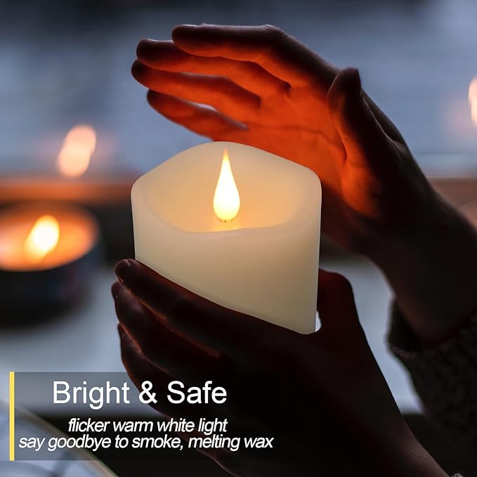 Flameless Candles Battery Operated - Image 4