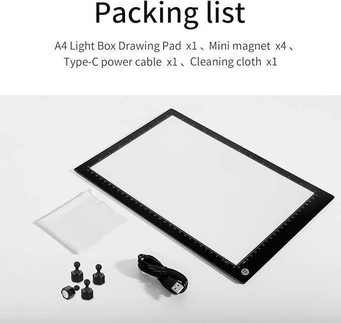 Light Box Drawing Pad A4, Tracing Board - Image 6