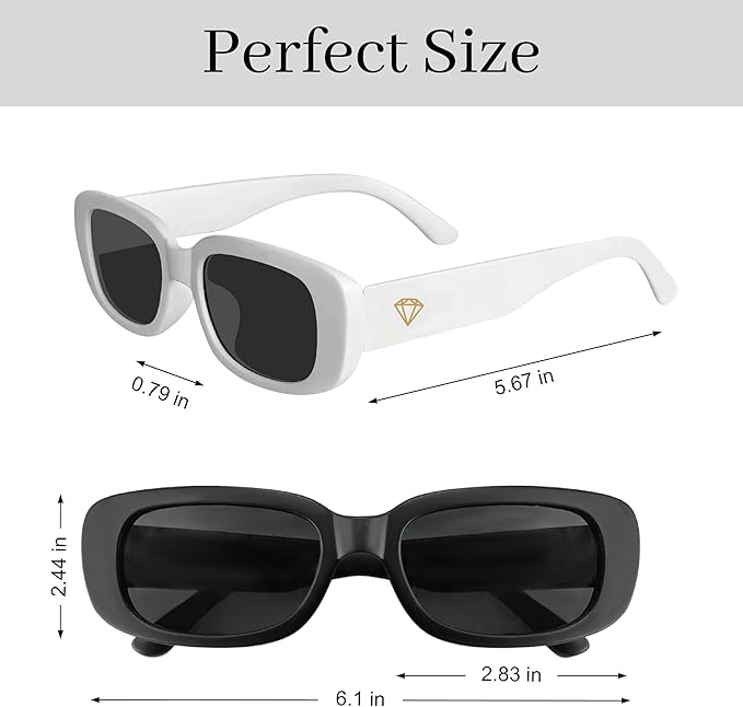 Bride's Babes Bachelorette Sunglasses, Bridesmaid Sunglasses, 10 Pack Rectangle - Image 7