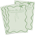 DEEKA 30 PCS Bridal Shower Games Card by DEEKA