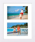 Vittanly 8x10 Collage Picture Frame, Displays 2Pcs 4x6 Pictures by Vittanly