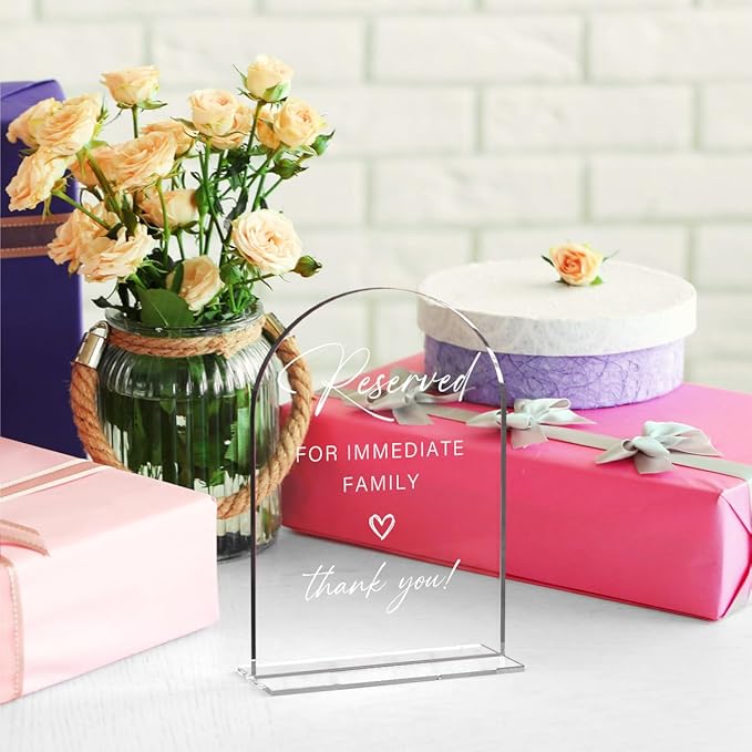 Acrylic Wedding Sign Wedding Signs - Image 4