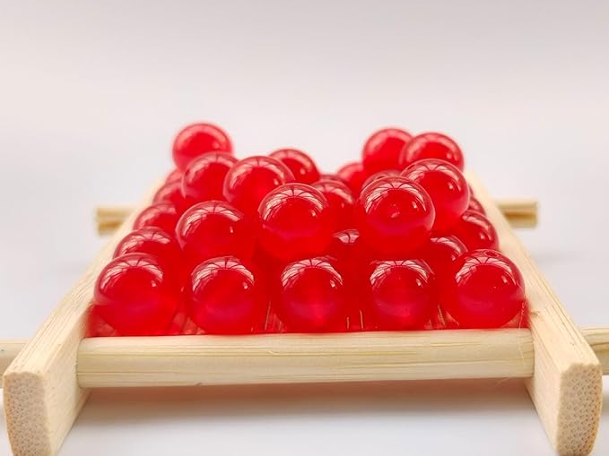 Stone Beads 8mm 100pcs Red Chalcedony Beads Round Loose Gemstones Beads - Image 2