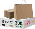 MESHA Kraft Paper Bags 16X6X12 Brown Large Gift Bags by MESHA