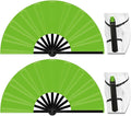 13" Large Folding Rave Fan by Raveahem