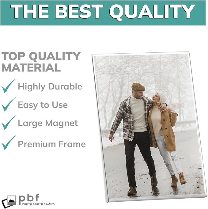 pbf 3-Pack 4x6 & 3-Pack 6x4 Magnetic Picture Frames - Image 4