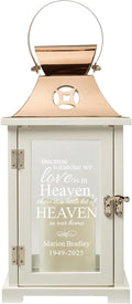 Let's Make Memories Personalized Memorial Lantern by LetsMakeMemories