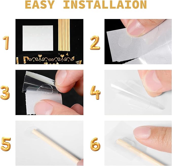 Birthday Photo Booth Props Kit - Image 4