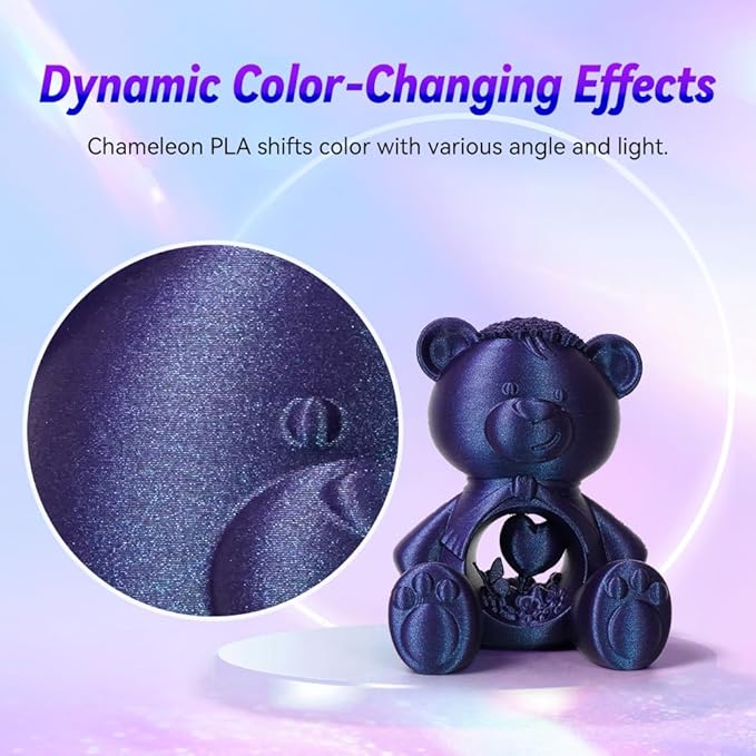 FLASHFORGE 3D Printer Filament Chameleon PLA Color Shift Filament 1.75mm - Image 3