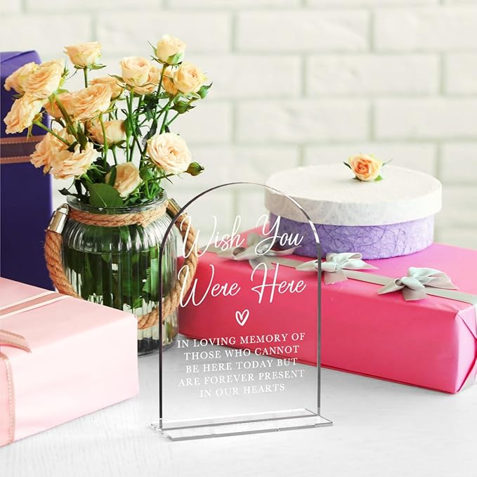 Acrylic Wedding Sign Wedding Signs - Image 4