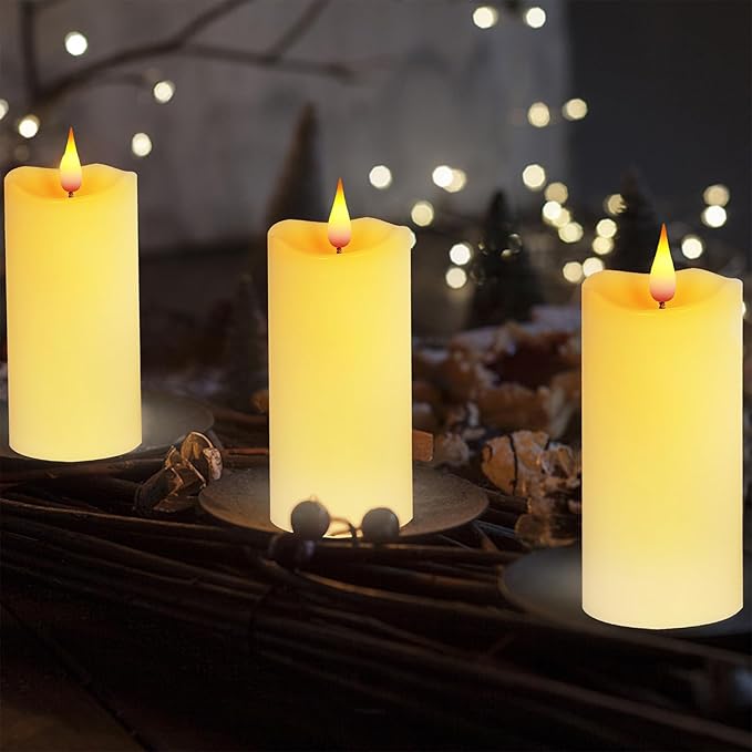 Aignis Indoor Flameless LED Candles Battery Operated - Image 5