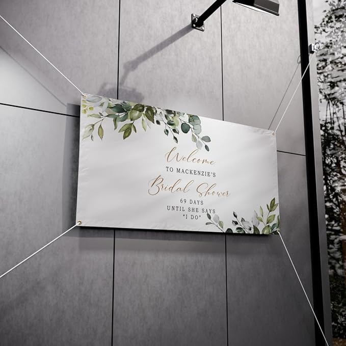 Personalized Bridal Shower Banner, Bridal Shower Banner, Bridal Shower Welcome - Image 3