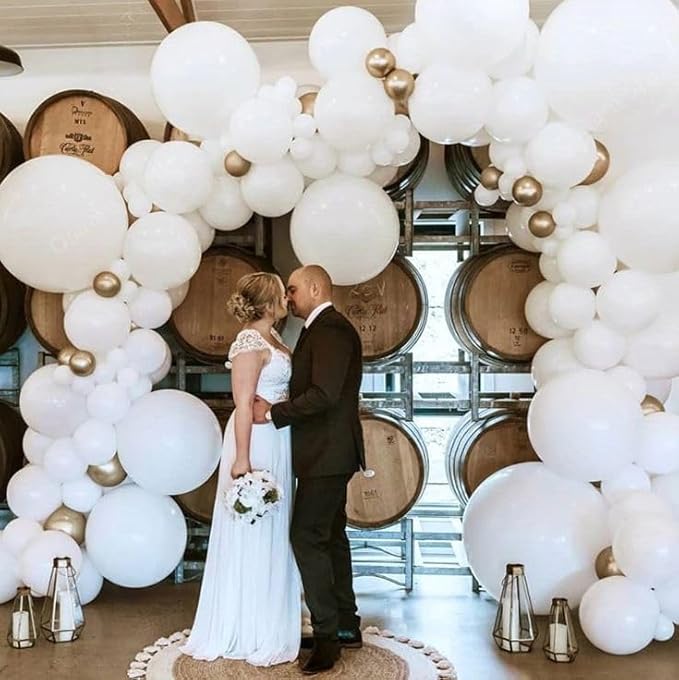 Bezente White Giant Balloons 36 Inch - Image 9