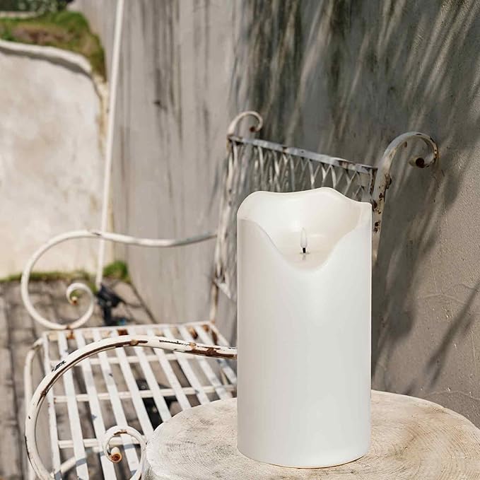 Homemory 6.3" x 12" Extra Large Outdoor Waterproof Candle - Image 5
