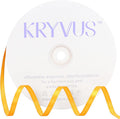 Yellow Satin Ribbon 1/4 inch X Continuous 100 Yards, Single Face Polyester by Kryvusribbon