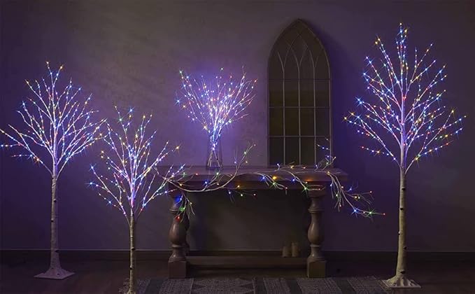 Birchlitland Lighted Birch Branch ​Battery Operated - Image 7