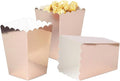 Rose Gold Popcorn Boxes Mini Paper Popcorn Box Cardboard Popcorn Container by AimtoHome