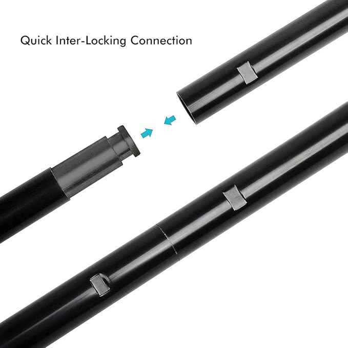 SLOW DOLPHIN Photo Video Studio 10ft x 9.2ft Heavy Duty Adjustable Photography - Image 3