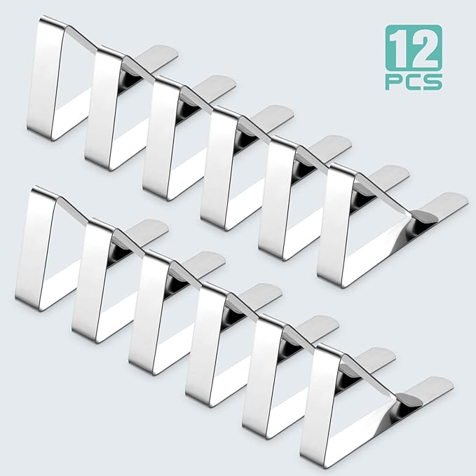 12 Pack Tablecloth Clips - Image 7