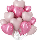 Light Pink Heart Balloons by Sowide
