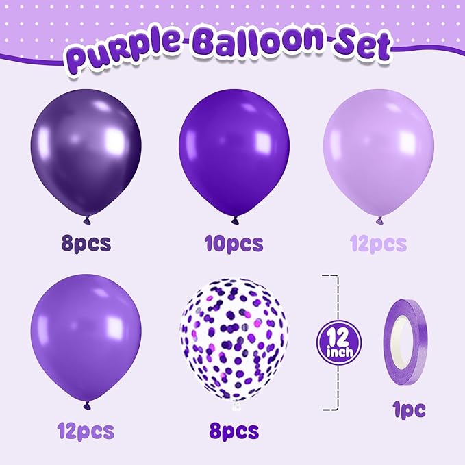 Purple Balloons - Image 2