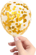 Gold Confetti Balloons by VHUWE