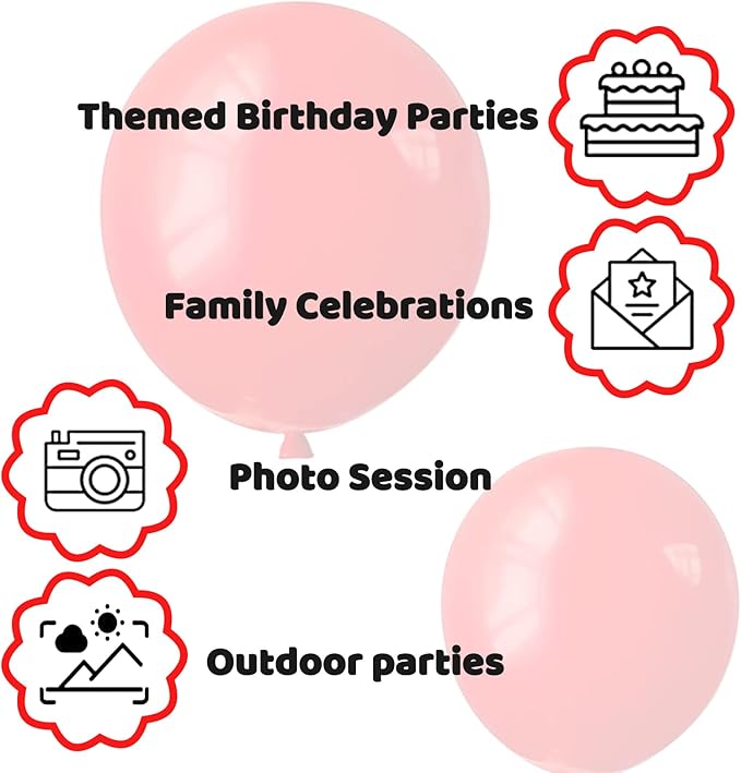Red Balloon 110pcs - Image 3