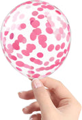 Pink Confetti Balloons by VHUWE