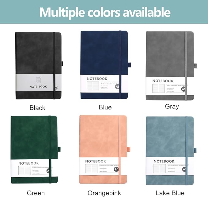 Custom Notebook Personalized Journal Notebook PU Leather A5 Can Customized - Image 2