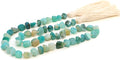 Agate Stone Hand Knotted Garland Modern Farmhouse Rustic Table Home Decor by Lumiti