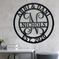 NAZENTI Personalized Name Metal Sign Gift by Nazenti