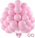 110pcs Pastel Pink Balloons 12 Inch Light Pink Latex Balloon Garland Arch Kit by BAIBAOXIANG