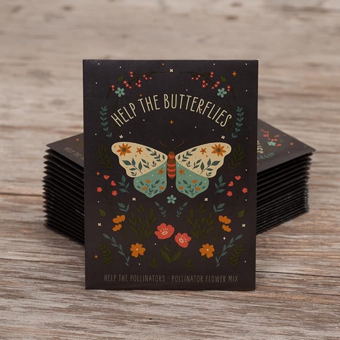 Bentley Pollinator Wildflower Mix, 25 Non-GMO Non-Coated Packets - Image 2