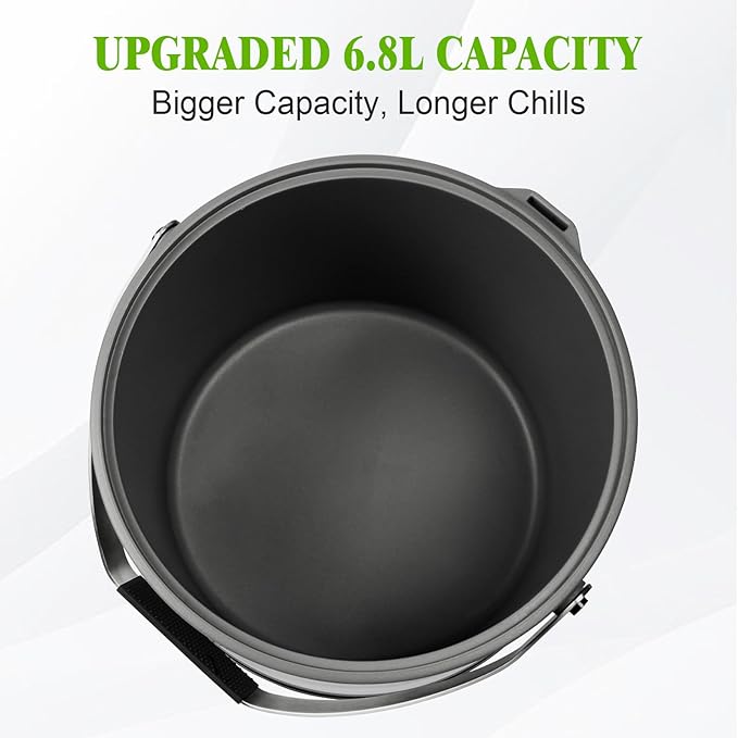 7QT/6.8LDouble-Wall Insulated Ice Bucket - Image 5