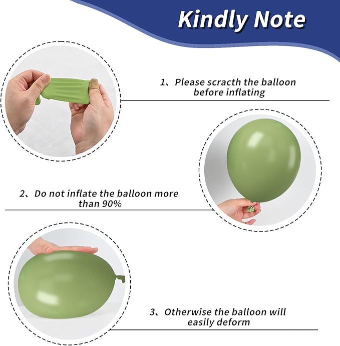 Blue and Green Balloons - Image 3