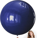 KAWKALSH Dark Blue Balloons 9pcs 36 Inch Extra Large Big Jumbo Giant Matte Navy by %E7%AB%8B%E5%8D%B3%E8%B4%AD%E4%B9%B0