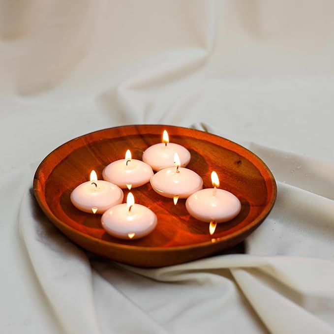 24 Pack Floating Candles, Smoke-Free and odorless, Burning continuously - Image 4