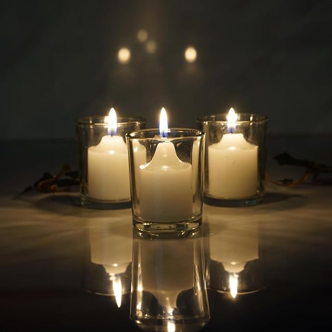 WGV Tea Light Votive Candle Holder 2.2x2.75, Small Planter Terrarium - Image 7
