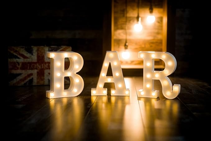 Foaky LED Letter Lights Sign Marquee Light Up Letters Sign - Image 3