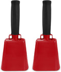Deke Home - 2 Pack 7 Inch Steel Cowbells by DekeHome