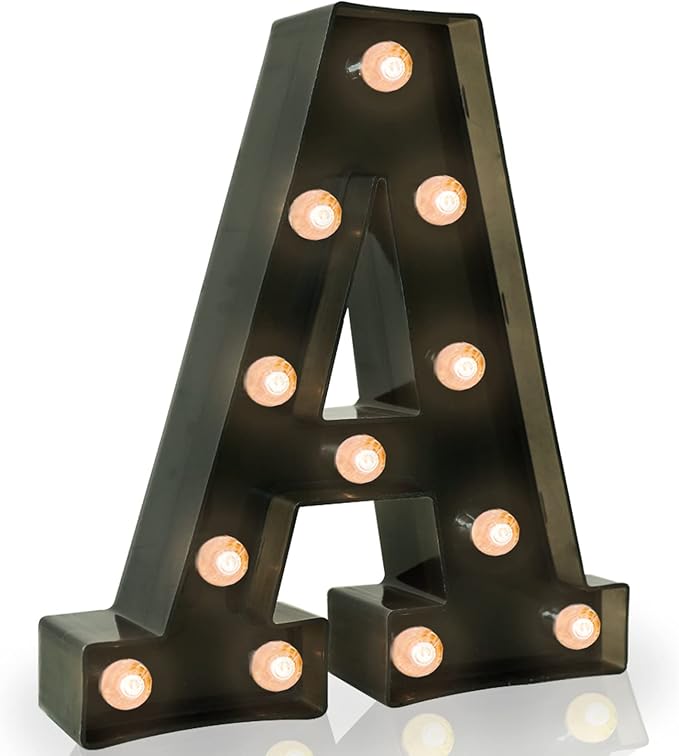Pooqla Light Up LED Letter Marquee Sign - Image 8