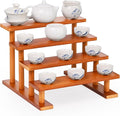 4 Tier Wooden Display Riser Stand Perfume Organizer, Dessert Table Display Set by LEEKIMID