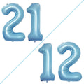 GOER Number 12 Balloons for 12th Birthday Sweet 12 Party Decorations, 42 Inch by GOER