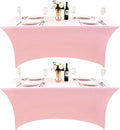 2-Pack 8ft Spandex Table Covers by Unknown