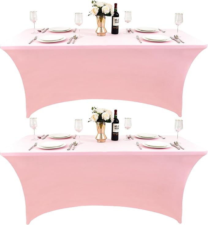 2-Pack 4ft Spandex Table Covers by Unknown