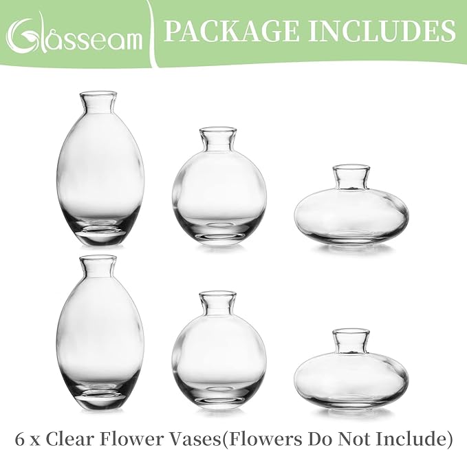 Glass Bud Vase for Centerpieces - Image 8